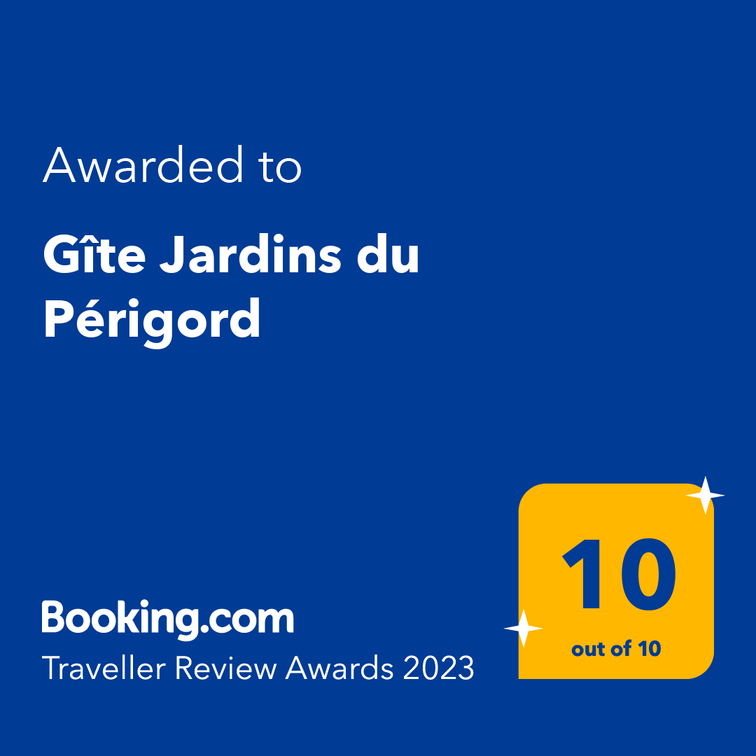 Booking note of the gîte Jardins du Périgord